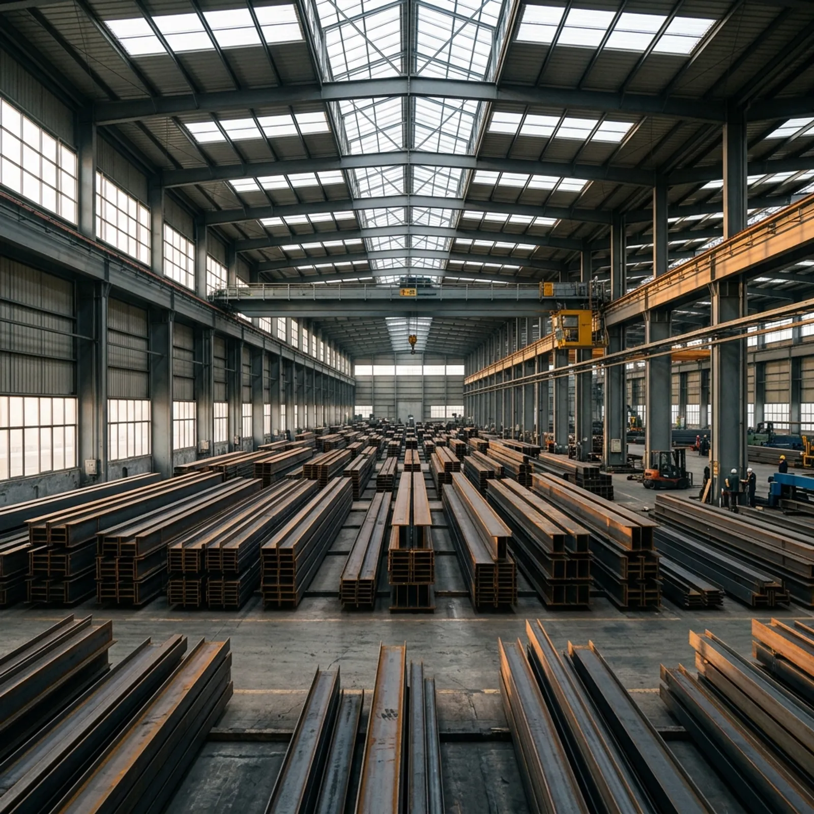 Sri Sai Ispat Udyog modern steel warehouse facility